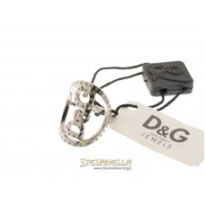D&G anello Stars acciaio lucido e swarovsky mis.16 referenza DJ0519 new